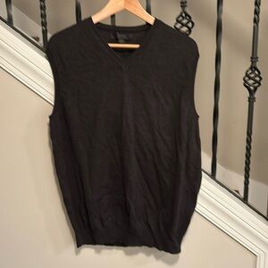 Express Dark grey sweater vest XL never worn